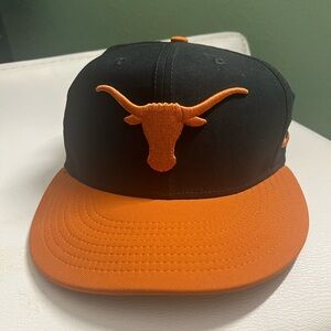 Nike Black and Orange Longhorn Hat